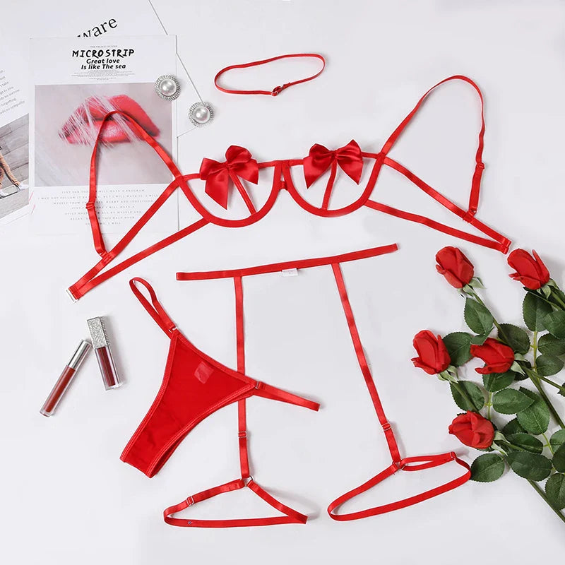 Satin Lingerie Set