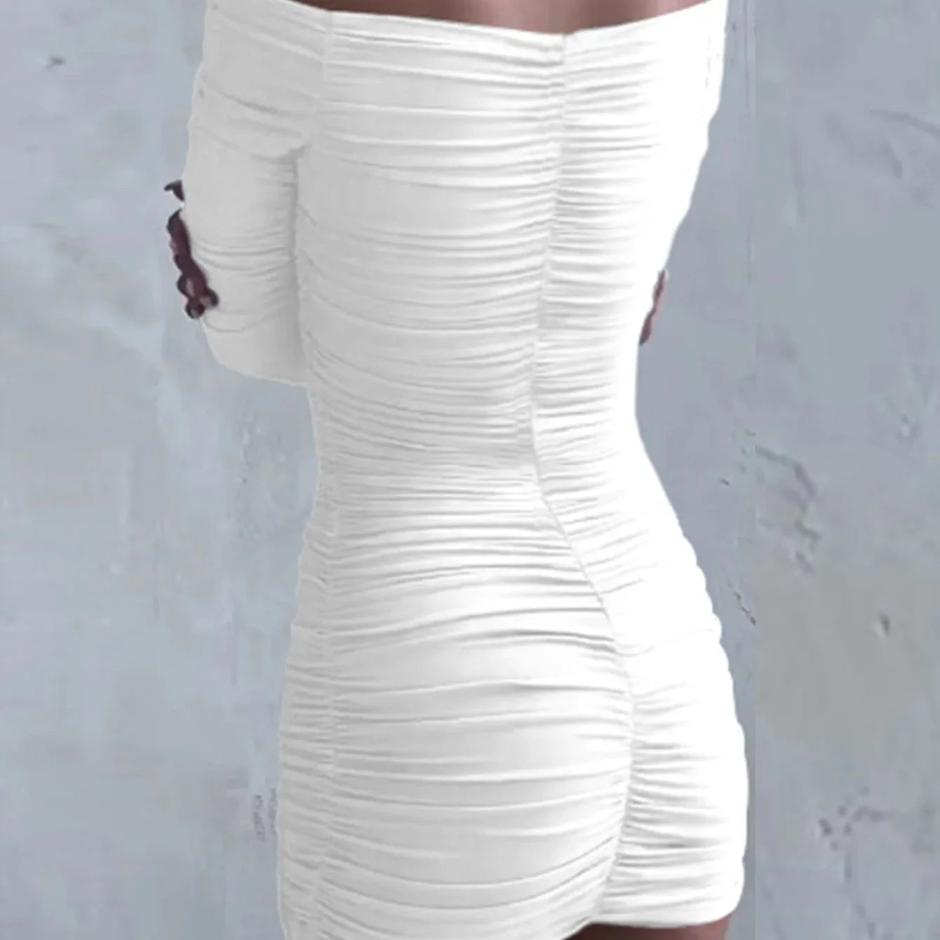 Ruffled Short Club Dress