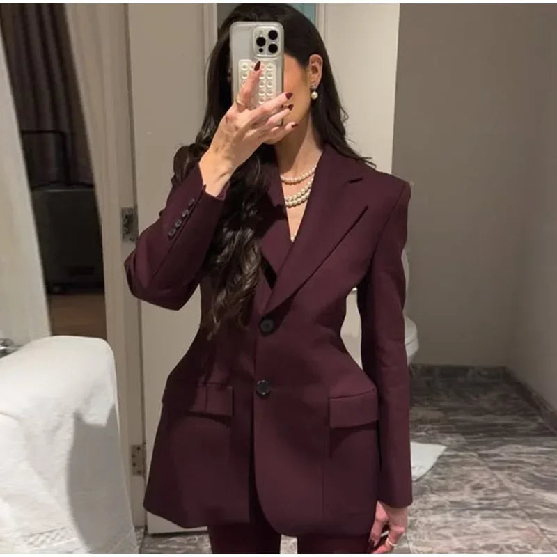 Elegant Slim Blazer